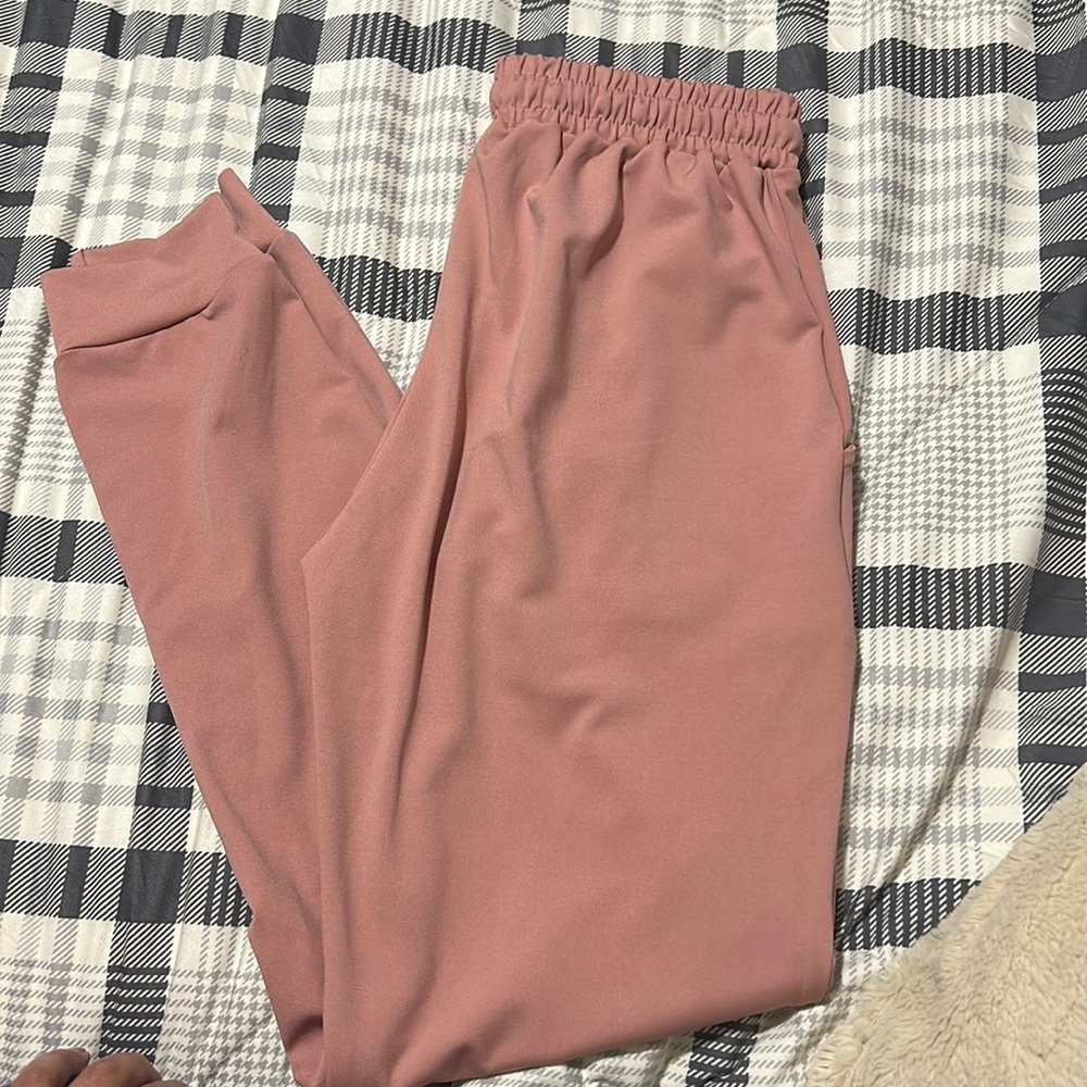 Women’s pink joggers